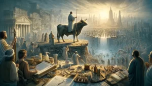 Ancient scroll symbolizing the Gospel of Luke and the recorded ministry of Jesus Christ.