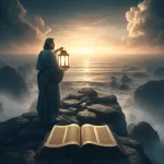 Jude: A Ministerial Summary 7 Open Bible displaying the Epistle of Jude with notes on defending the faith.