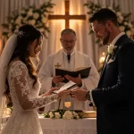 Personalized Christian Wedding Vows Guide 4 Personalized Christian wedding vows exchanged in covenant marriage ceremony.