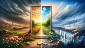 Perspective Shifting in Ministry biblical reflection concept.