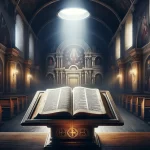 Sola Scriptura: Scripture as Supreme Authority 6 Open Bible representing Sola Scriptura and Scripture alone as supreme authority in Evangelical theology.