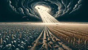 Prophet Joel warning Judah about the Day of the Lord during a locust plague.