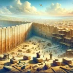 Book of Nehemiah: A Ministerial Summary 4 Illustration of Nehemiah overseeing the rebuilding of Jerusalem’s walls after the exile.