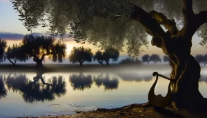 Ancient scroll of the Psalms representing biblical worship, prayer, and praise in Israel's hymnbook.