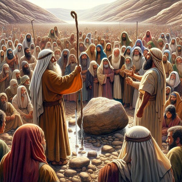 Rethinking the Mission of the Church Beyond Buildings and Rituals 4 Moses Speaks to the Rock