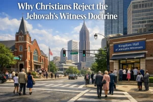 Christianity vs Jehovah’s Witness doctrine showing theological differences.