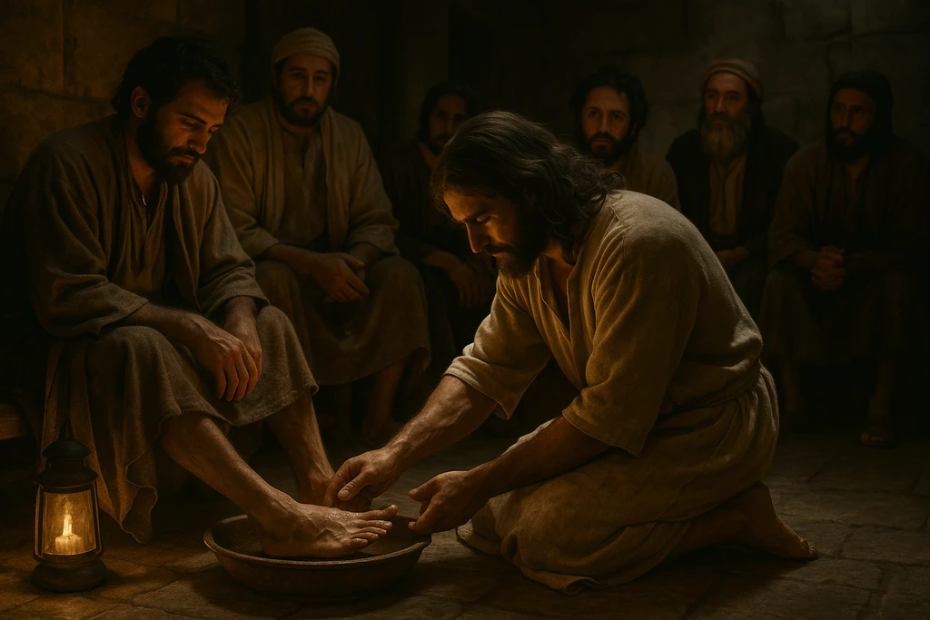 Should Foot Washing Be Practiced in Today’s Church? 2 Jesus washing feet