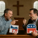 Don’t Mistake This for Serving Jesus: Politics! 7 Fellow Christians Fighting over Politics