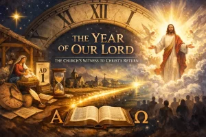 The Year of Our Lord and the Church’s witness to Christ through history, emphasizing Christ centered time, gospel proclamation, and faithful Christian testimony across generations.
