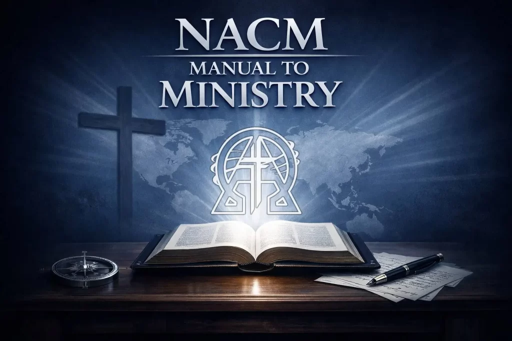 Browse the Manual to Christian Ministry 2 Browse the NACM Manual to Ministry, a living reference equipping Christian ministers with biblical foundations, doctrine, leadership, and ministry resources.